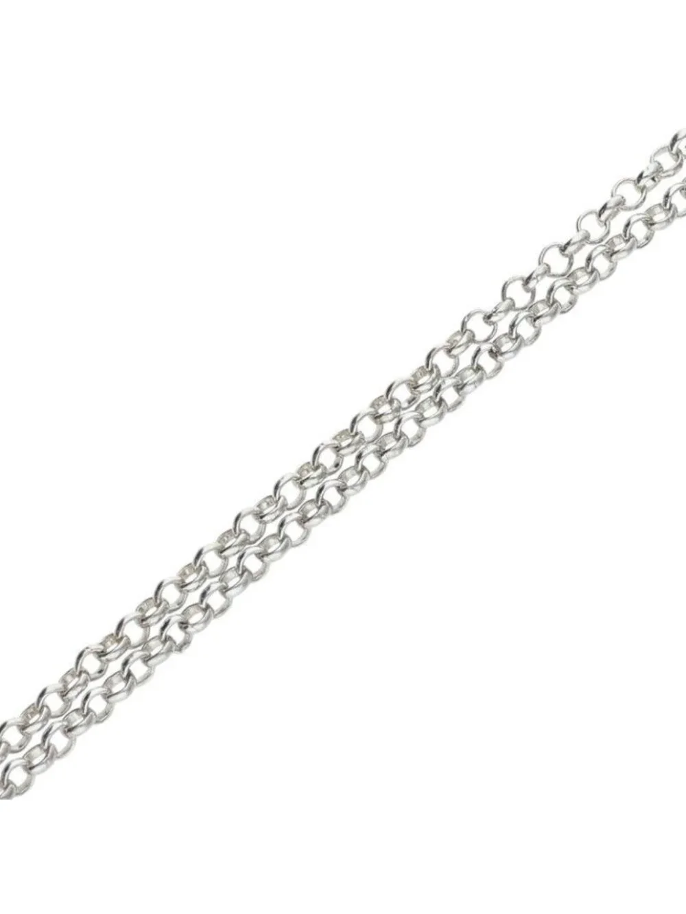 Chrome Hearts Neckchain Roll Chain Silver Necklace